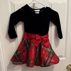 Bonnie Jean | 3T Dress | Toddler | Little Girls | Red and Black Dress | Adorable